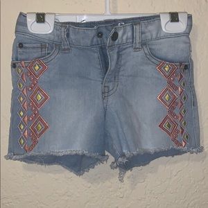 Toddler girl jean shorts